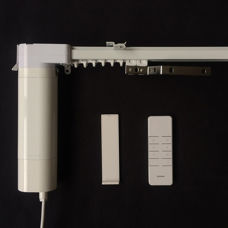 Smart home electric curtain intelligent remote control automatic curtain motor Aladdin open curtain track silence