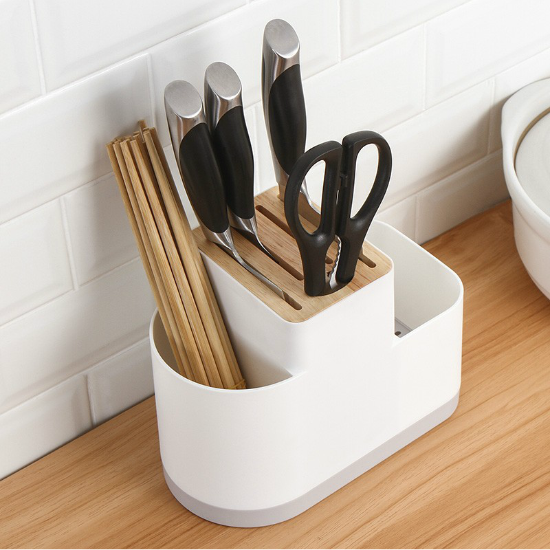 Chopstick Cylinder Kitchen Special Chopstick Cage Knife Holder Domestic Spoon Knife Holder Minimalist Shelve Cutter Simple Knife Case