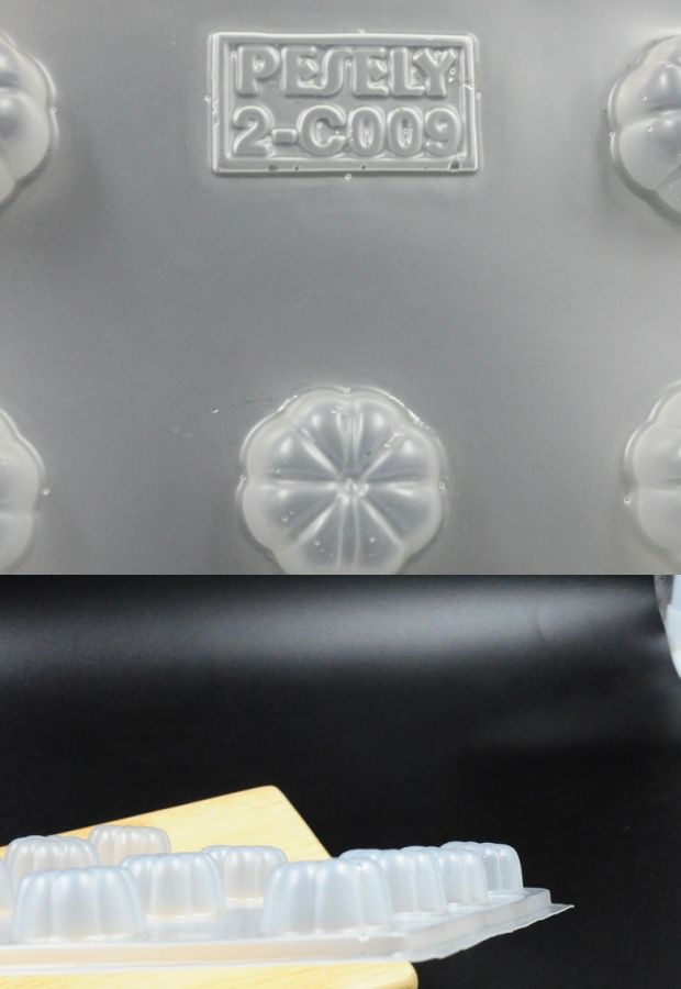 Khuôn mẫu sô cô la PP Hoa nhỏ Khuôn sô cô la Khuôn làm bánh Mini Pudding Khuôn Hướng dẫn DIY khuôn bánh căn