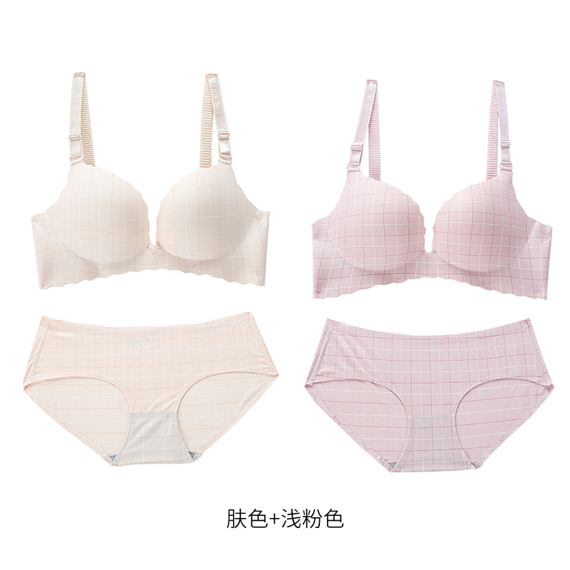 Một mảnh của đồ lót đánh dấu womens vòng thép miễn tụ tập mỏng dày áo ngực sexy điều chỉnh side-by-side áo ngực áo ngực.