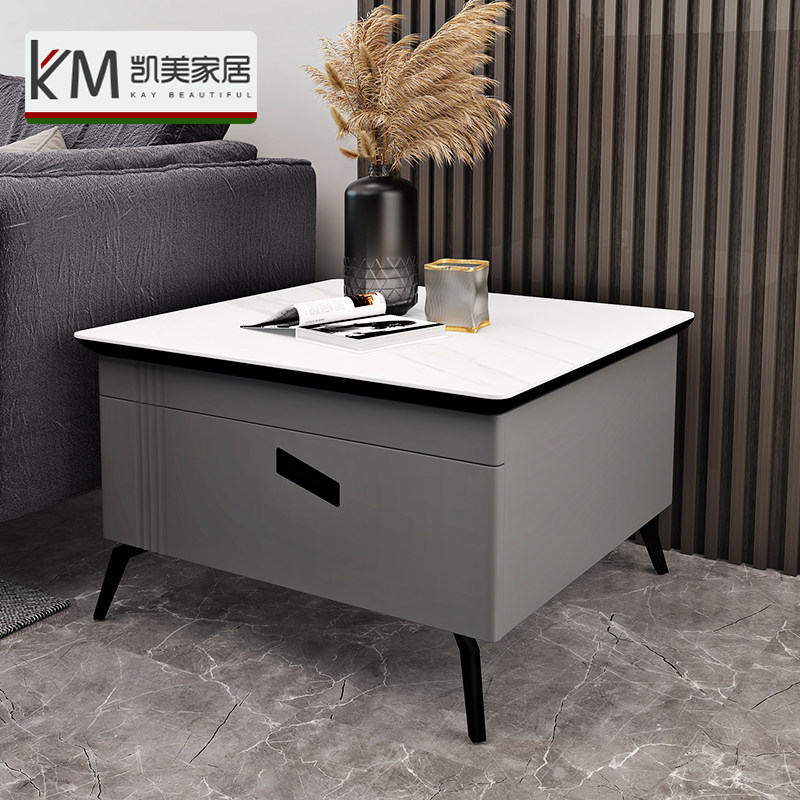 Rockboard side Several brief modern corner Several square small tea table marble small family type sofa assorted side cabinet