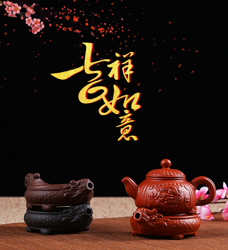 Nồi giữ nồi cát tím nồi trà ấm trà cơ sở nồi cốc cốc tốt lành mong muốn nồi nồi Kung Fu bộ trà phụ kiện trà bình giữ nhiệt pha trà