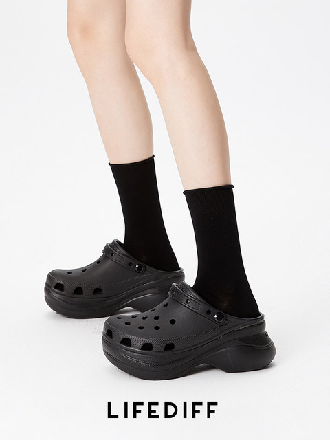 Thin Black Spring and Autumn Pure Cotton Summer Loafers Socks, Long Socks, Mid-Calf Socks, Slouch Socks for Women to Pair with Small Leather Shoes