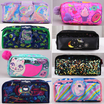 Australian smiggle cartoon shape soft pen bag primary and secondary school students pencil bag stationery bag defect clearance