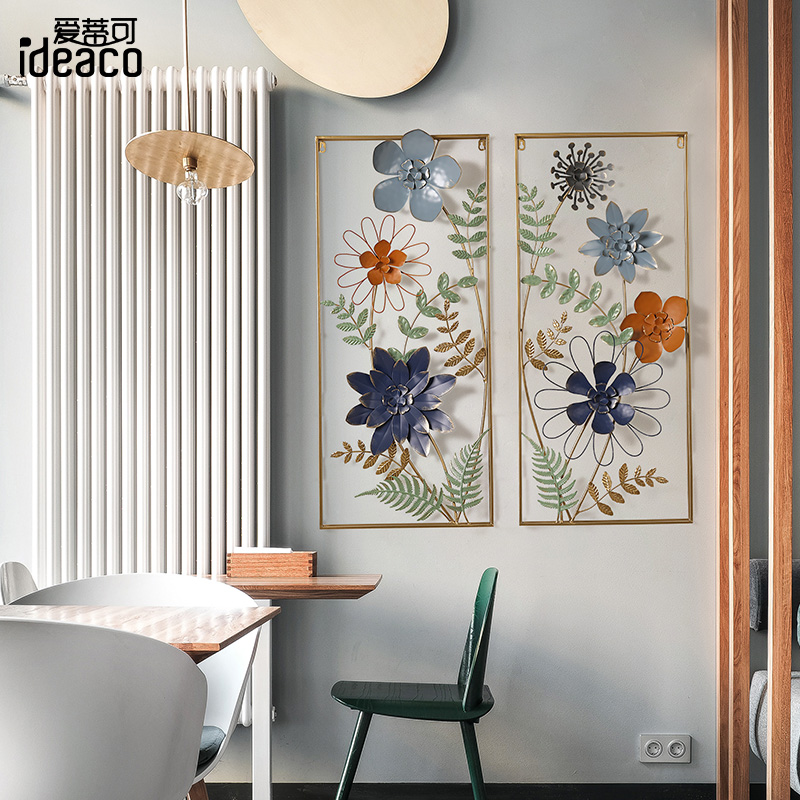 ヨーロッパスタイルの高級立体鉄壁装飾壁掛けクリエイティブ衣料品店の窓壁装飾