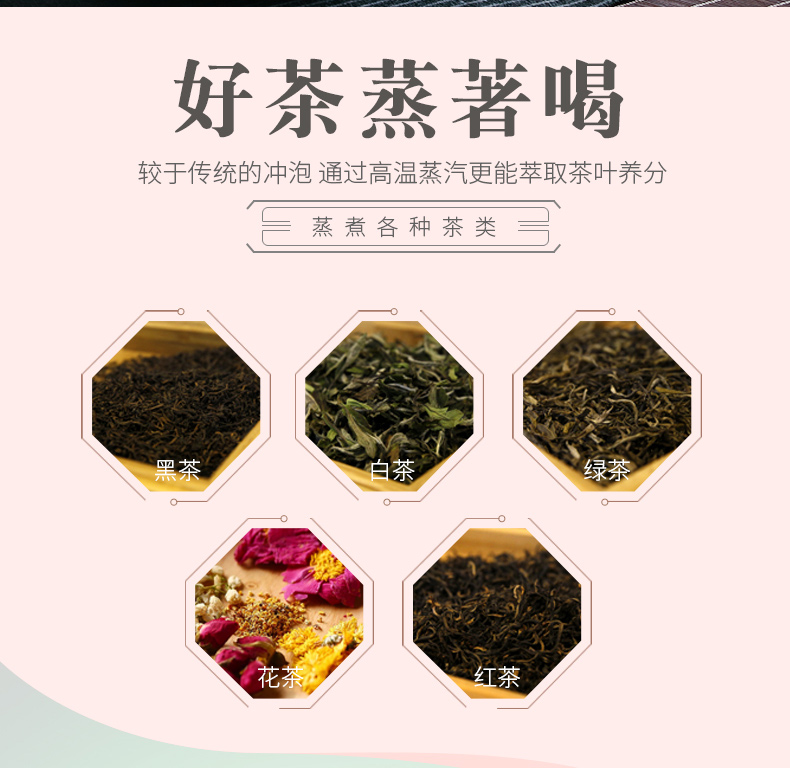 The three regular steam glass teapot high borosilicate glass teapot tea steamer ceramic bladder curing boil tea
