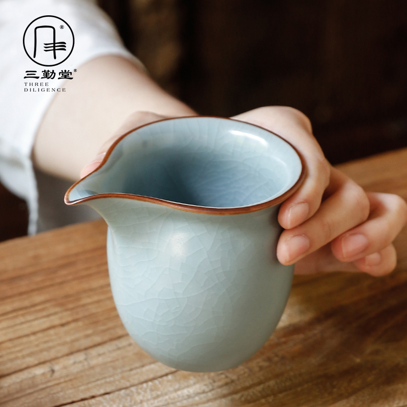San Qingdong Yu kiln ceramic cup tea cup Haikung fu tea cup cup greedy cup tea ceramic cup