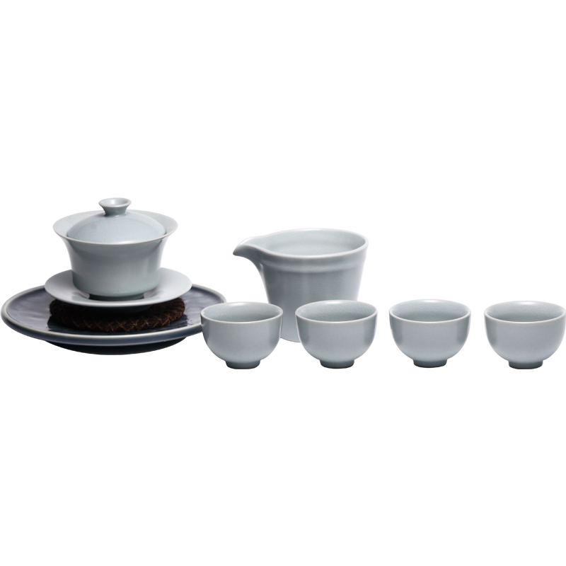 Three frequently hall your up kung fu tea set jingdezhen ceramic cups tureen slicing can raise TZS398 fair keller