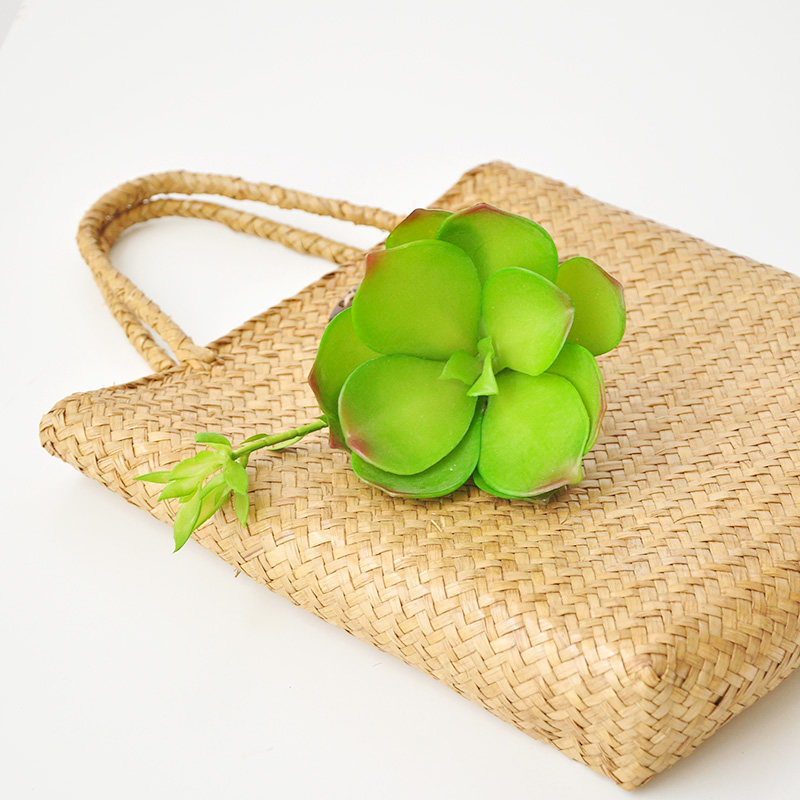 4 pieces emulated multi-meat desert plant single-taster combined potted accessories proposed stone lotus genera F605