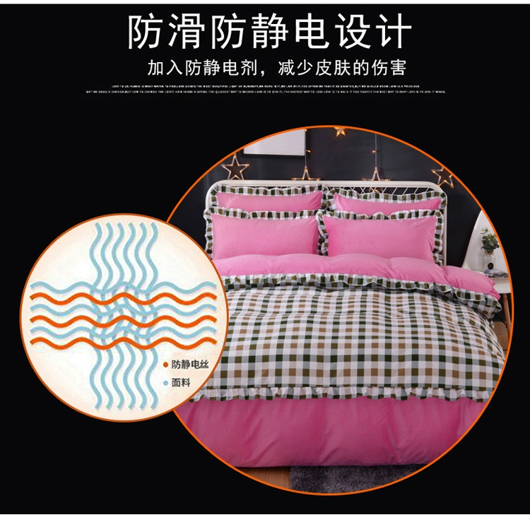 Chăn ấm pha lê dày đơn mảnh phiên bản Hàn Quốc của nhung san hô ab ab cotton dệt kim flannel 200x230 quilt 7x7