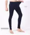 Lycra cotton nam dài quần dài mỏng phương thức mùa hè siêu mỏng một mảnh xà cạp cotton quần ấm quần lót quần lót - Quần nóng lên