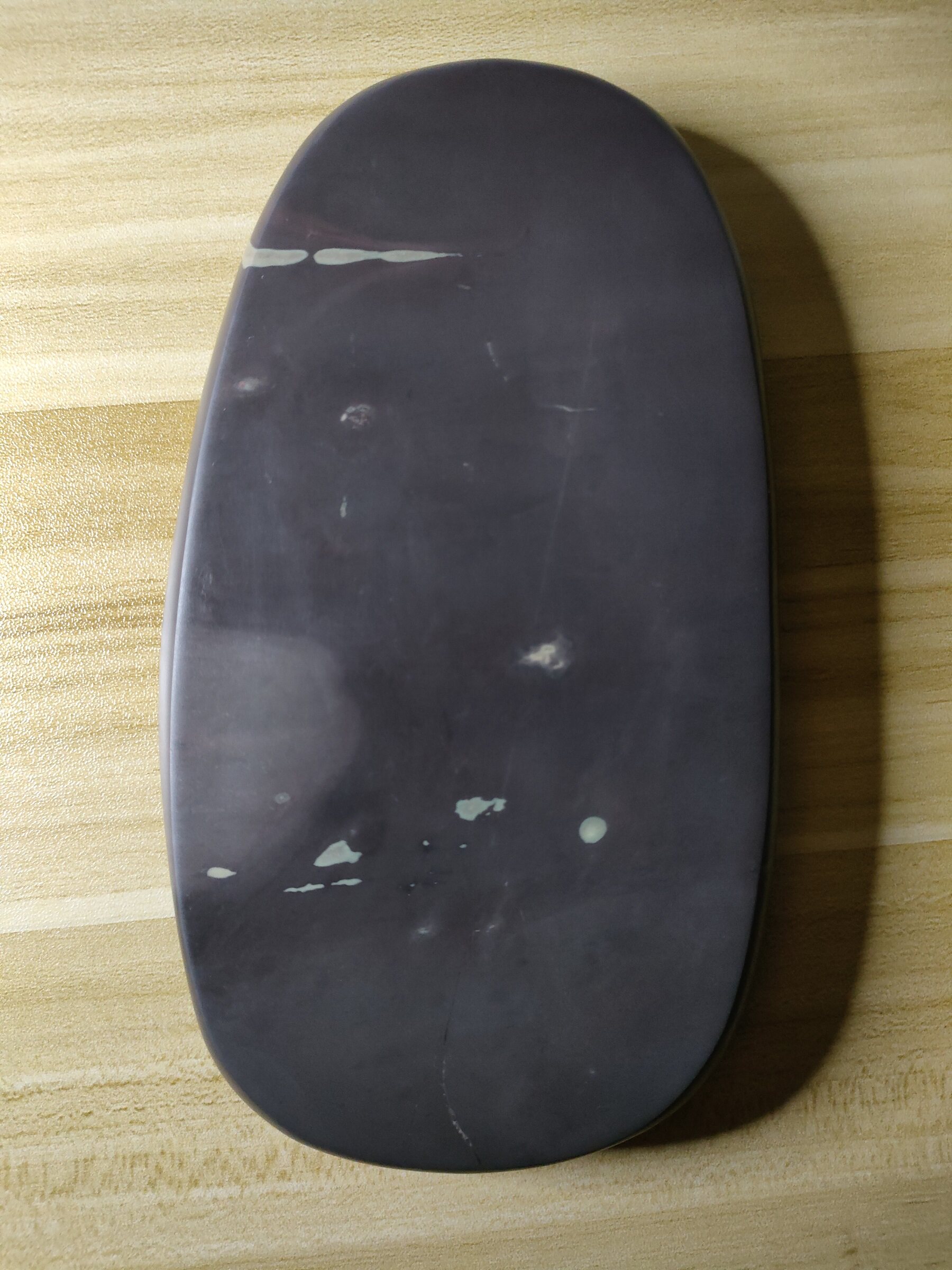 товар из китая 忠心端砚 真正三大名坑旧坑仔岩 鱼脑冻透底 天青质地 实用收藏