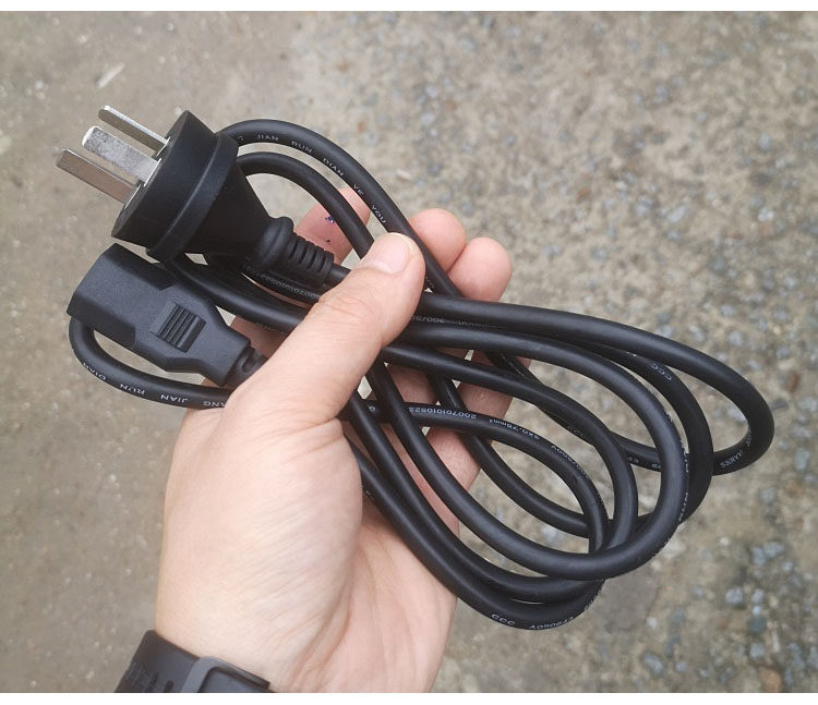 Type plug three hole power cord computer host desktop monitor rice pot kettle rice cooker printer