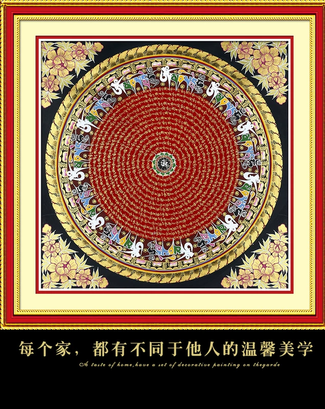 2018 Mandala Thangka Stitch thêu Liuzizhenyan phòng khách mới nhỏ gọn miếng nhỏ hiện đại của thêu đơn giản - Công cụ & phụ kiện Cross-stitch