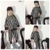 ALD18 Xuân OLA MIMI Dành riêng Original Boys and Girls Tốt đặc biệt sọc Vòng khâu Coat Wide. 