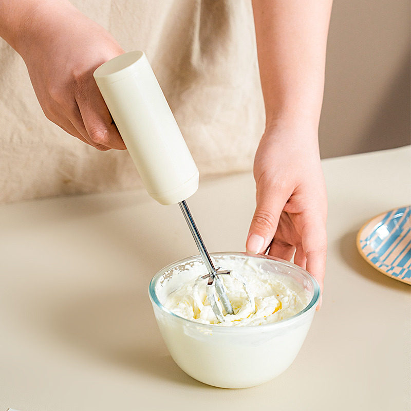 перезаряжаемый электрический венчик onlycook из нержавеющей стали для взбивания сливок, блендер, бытовой миксер для выпечки Изображение 1