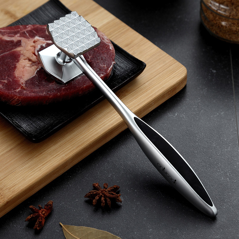 onlycook kitchen meat hammer tool pine meat hammer artifact home beef steak hammer pork chops knock pat hammer