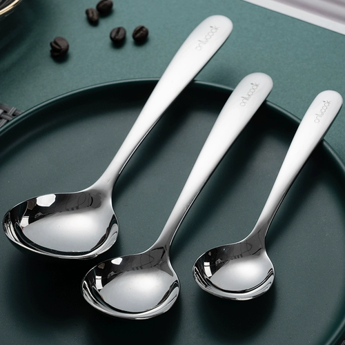 onlycook Большая ложка для домашнего использования из нержавеющей стали, посуда, 3 шт, нержавеющая сталь AISI 304
