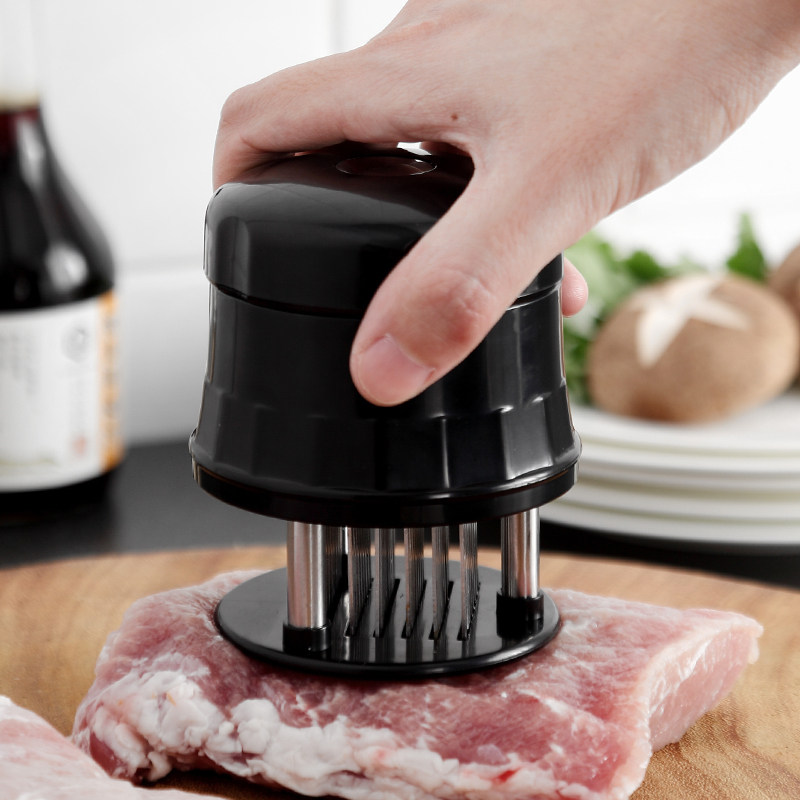 onlycook pork jerk pine meat needle steak breaker eye piercing steak needle slapping meat hammer kitchen tool