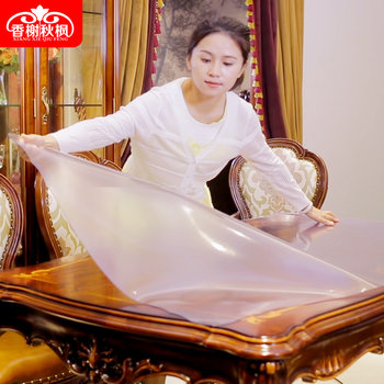 Waterproof tablecloth pvc transparent soft glass no-wash Waterproof tablecloth pvc transparent soft glass no-wash