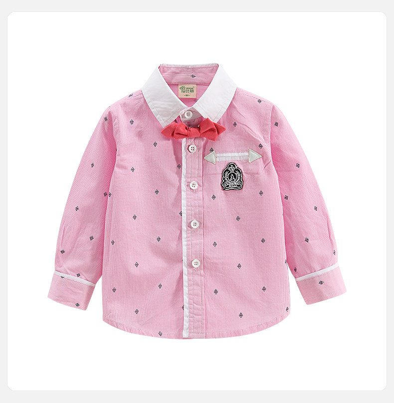 Chemise garcon à manche longue - Ref 2074610 Image 15