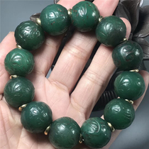 Antique Miscellaneous Antique Old Agate collection Buddha Beads Rosary bracelet Hand string Hand jewelry