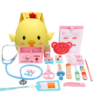 Doctor, Internet celebrity toy house set, girls and boys, educational children's simulation little nurse, medical treatment and injection tool