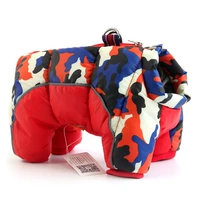 599 Red Camouflage Puppy теплой толстая одежда