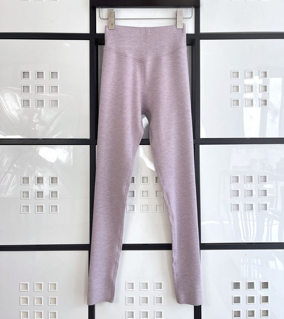 Women's silk cashmere constant temperature heating high waist thermal pants