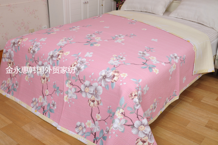 Hàn Quốc twill bông chần rửa giường bao gồm nệm Hàn Quốc tấm ga trải giường 200 * 230 có thể được bảo hiểm với cung cấp đặc biệt rộng bên