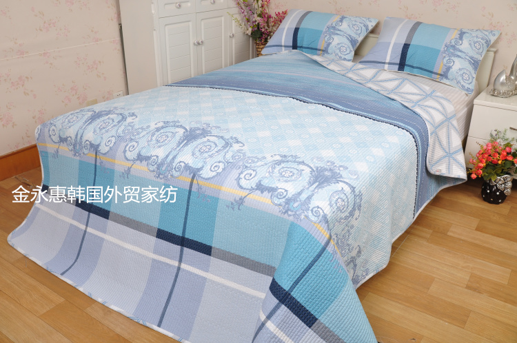 Khuyến mãi Hàn Quốc Twill Cotton Chần Bí Mật Road Rửa Mat Sheets Giường Cover Nệm Điều Hòa Không Khí Bộ Đồ Giường