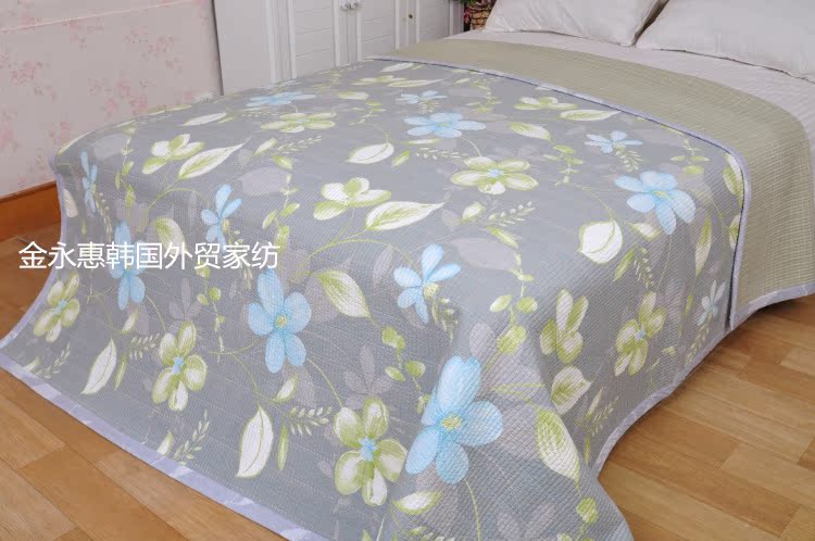 Hàn Quốc twill bông chần rửa giường bao gồm nệm Hàn Quốc tấm ga trải giường 200 * 230 có thể được bảo hiểm với cung cấp đặc biệt rộng bên