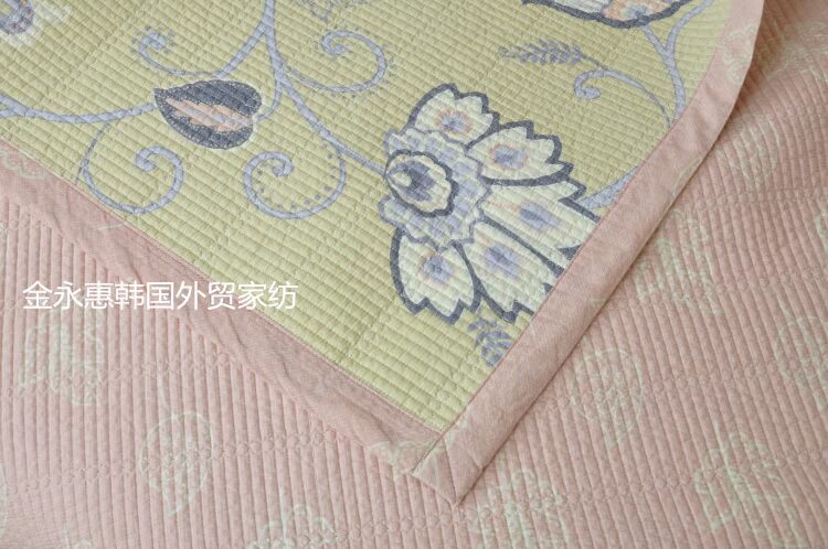 Hàn Quốc twill bông chần rửa giường bao gồm nệm Hàn Quốc tấm ga trải giường 200 * 230 có thể được bảo hiểm với cung cấp đặc biệt rộng bên