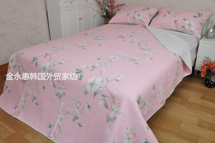 Khuyến mãi Hàn Quốc Twill Cotton Chần Bí Mật Road Rửa Mat Sheets Giường Cover Nệm Điều Hòa Không Khí Bộ Đồ Giường