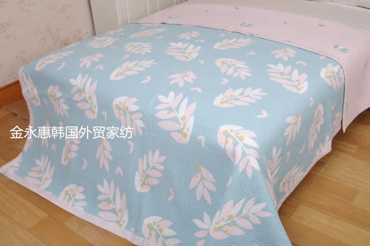 Hàn Quốc twill bông chần rửa giường bao gồm nệm Hàn Quốc tấm ga trải giường 200 * 230 có thể được bảo hiểm với cung cấp đặc biệt rộng bên