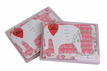 British gift box 10 sets one box envelope card clip set combination