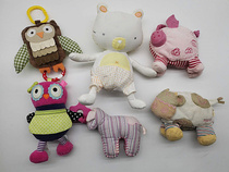 Clearance handling baby pacifying doll rattle children toy