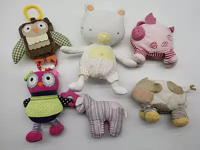 Clearance handling Baby soothing doll Rattling children's toys