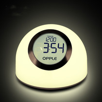 OPP Smart Induction Alarm Clock Integrated Time Plug-in Sleep Socket Multi-Functional Energy Saving Bedroom Household