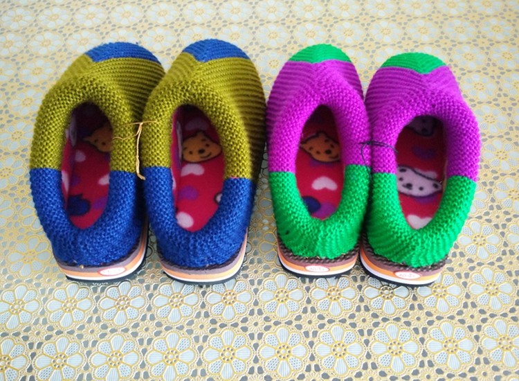 Chaussons enfants en autre pour hiver - semelle fond composite - Ref 1010508 Image 7