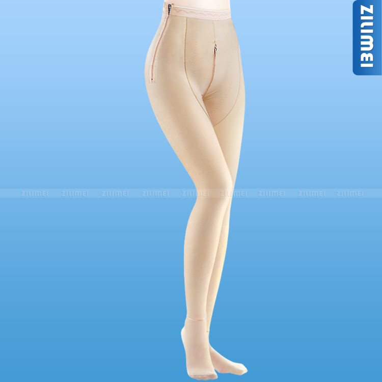 Posture Beauty Medicine Beauty Body Shaping Strong Effect Postnatal Slim Leg Collection of Hip Slim Fit Slim Leg High Waist Double Chain Long Pants Socks