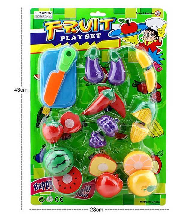 Cut Fruit Children's Toys Girls Vegetables Chechele Suit Baby Kitchen Cook as a Home Wine Mix Boy