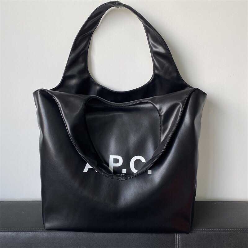 Korean Version Genuine Leather Apc Unisex Pu Leather Casual Shoulder Bag Handbag Canvas Bag Shopping Bag Unisex Bag Korean Version Genuine Leather Apc Unisex Pu Leather Casual Shoulder Bag Handbag Canvas Bag Shopping Bag Unisex Bag