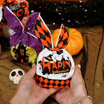 Halloween Bunny Bag Candy Snowflake Crisp Nougat Cartoon Bag Kids Cookies Rabbit Ear Bag