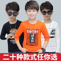 Boys and girls in spring and autumn boys and children long-sleeved T-shirts