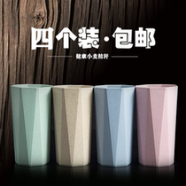 Travel toothbrush toothware storage box portable set with lid mini trumpet tooth cylinder cup couple tooth bucket