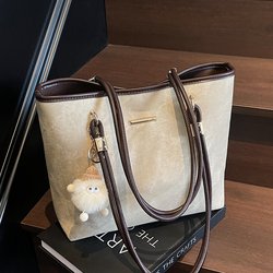 High-End Versatile Large Shoulder Bag for Women 2025 Spring and Summer New Trendy Fashion Casual Large-Capacity Commuter Tote Bag