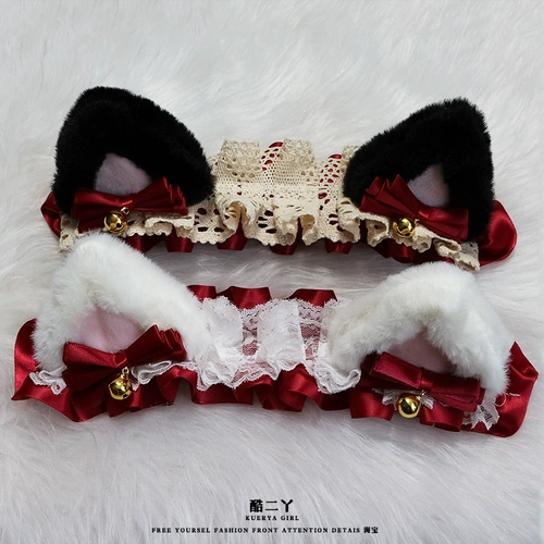 Красная шапочка, японский красный аксессуар для волос, ободок, заколка для волос, шпильки для волос, стиль Лолита