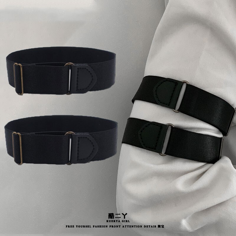 Cool Elastic Arm Straps for Shirts, Arm Rings, Bracelets, Men's Fixing and Tightening Tool, Sleeve Cuffs, Fixing Buckle for Women Cool Elastic Arm Straps for Shirts, Arm Rings, Bracelets, Men's Fixing and Tightening Tool, Sleeve Cuffs, Fixing Buckle for Women