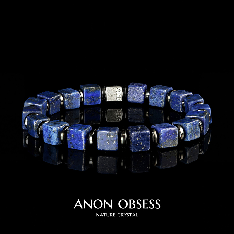 26 Years New Product Natural Lapis Lazuli Black Gallstone 6mm Bracelet Niche Design High-End Main Stone Secondary Gold
